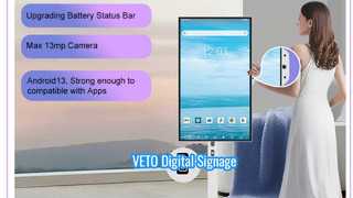 VETO Android لافتات رقمية لمتاجر البيع بالتجزئة