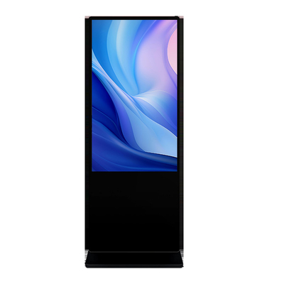 لاعب إعلانات LCD الرقمي القائم في الطابق التجاري 1920 × 1080 دقة
