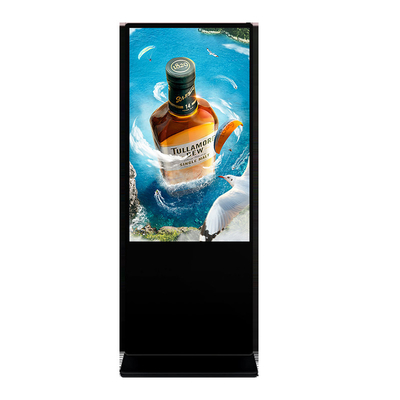 43 بوصة الأرضية الوقوف الرقمي Sigange شاشة LCD الإعلانية كيوستك شاشة توتم