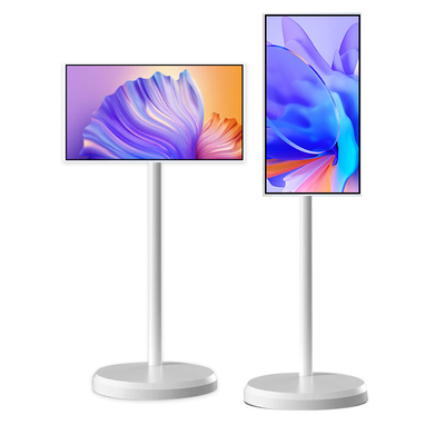 فيتو 32 بوصة HD شاشة LCD الرقمية الشاشة الملموسة اللاسلكية المحمولة التلفزيون الذكي على عجلات