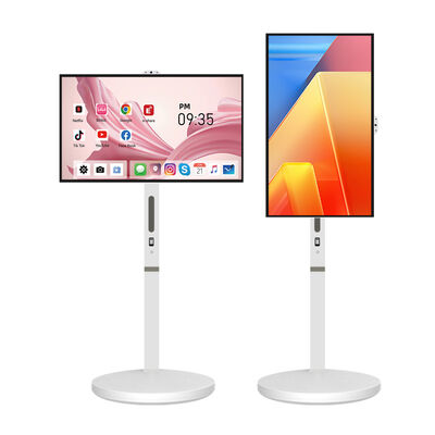 الجودة الفيتو بالجملة 32 بوصة FHD/UHD 4K أندرويد التفاعلي لمسة LCD مع موقف متحرك لاسلكي مصنع