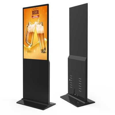 الفيتو 43 بوصة أندرويد الأرضية الوقوف الإشارات الرقمية شاشة LCD الدعم توتم واي فاي USB