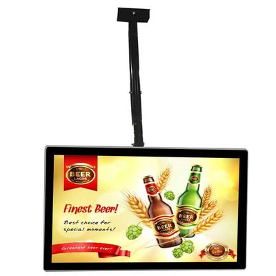 بيعات ساخنة فيديو HD LCD لوحة القائمة الشاشة الإعلانية الحائط المعلق